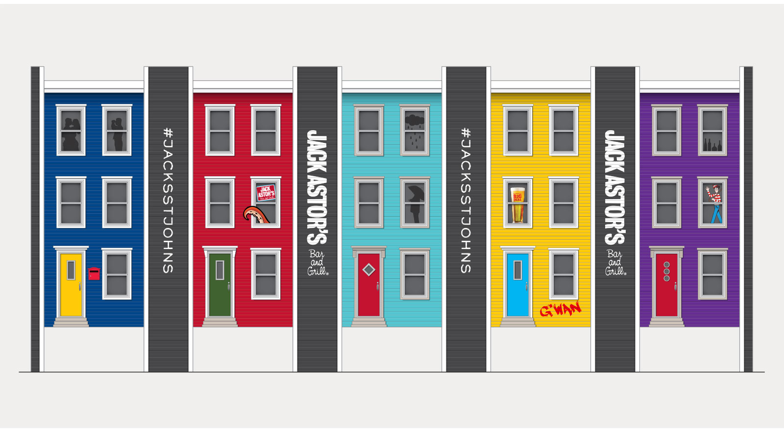 Washroom Stall Graphics