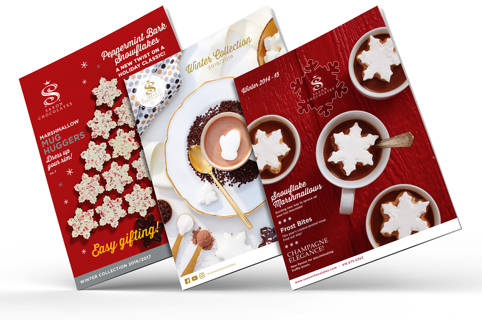 Saxon Chocolates Catalogues