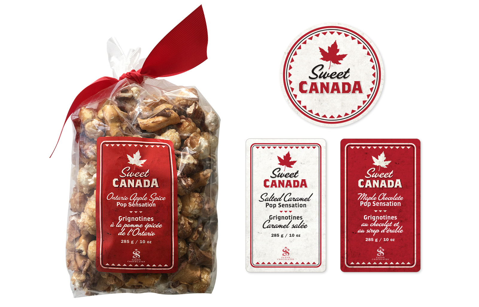 Sweet Canada identity and Labels